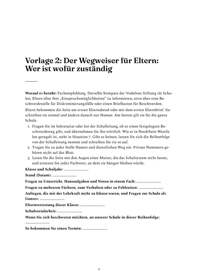 Beispielseite 3 aus den Vorlagen zu „Schwierige Eltern“